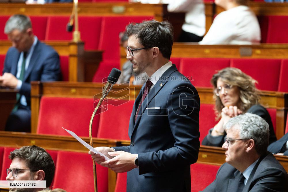 Questions to the government at the National Assembly - Paris RL