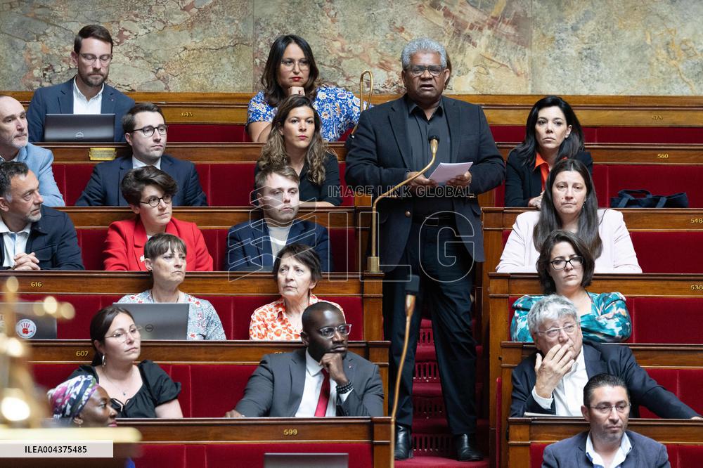 Questions to the government at the National Assembly - Paris RL