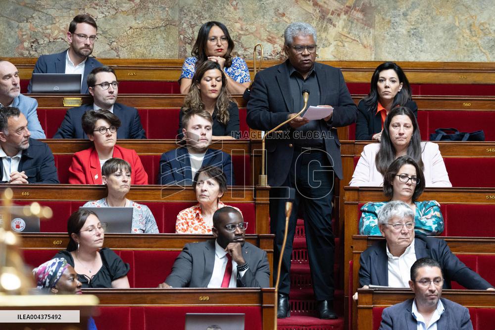 Questions to the government at the National Assembly - Paris RL