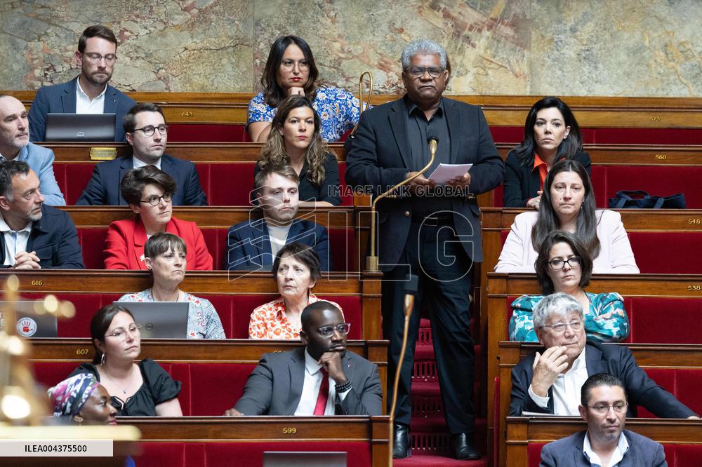 Questions to the government at the National Assembly - Paris RL