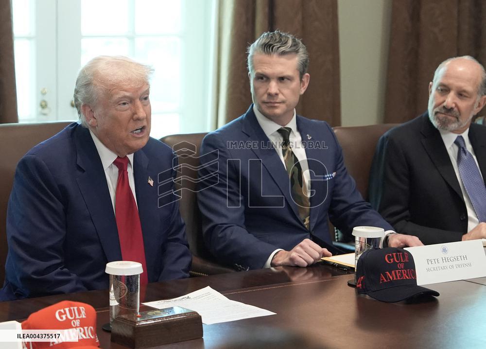 President Trump Hosts Cabinet Meeting at the White House