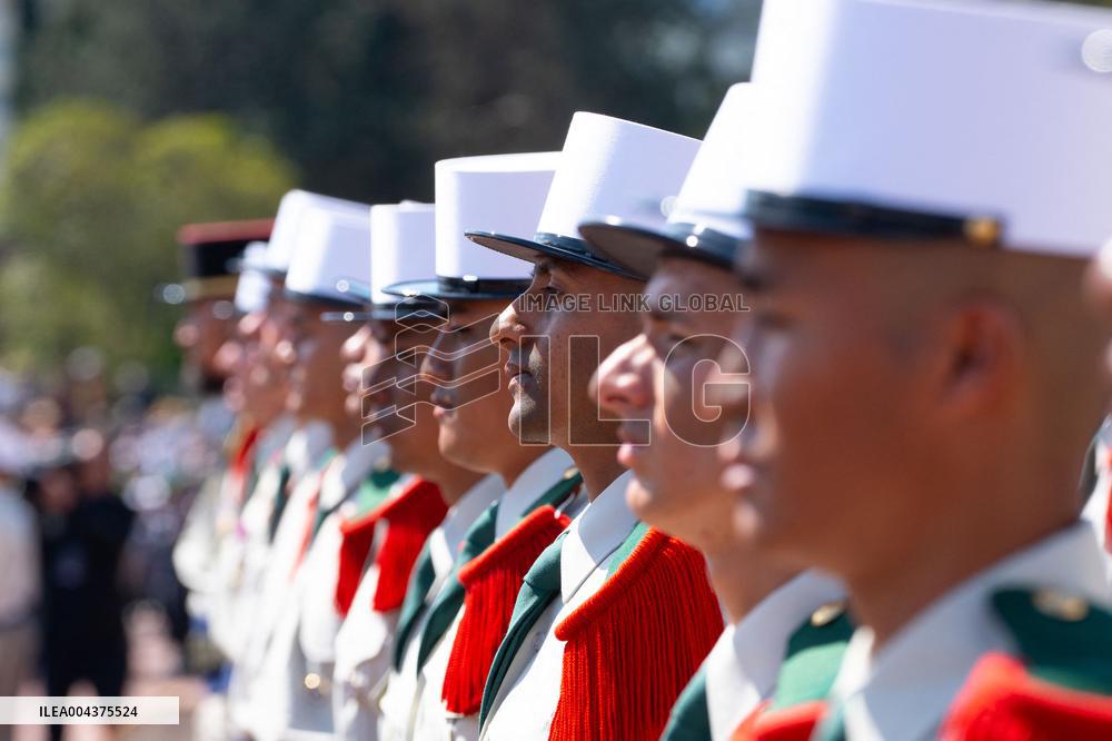 French Foreign Legion on Parade For the Cameron Day - Aubagne