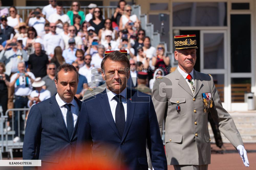 French Foreign Legion on Parade For the Cameron Day - Aubagne