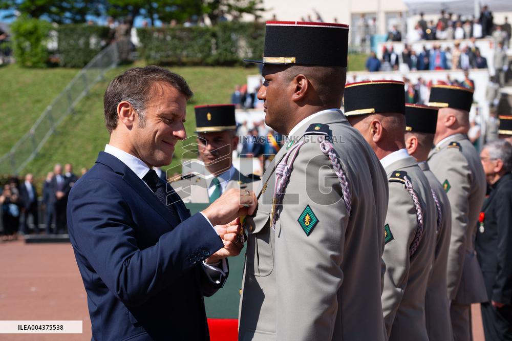 French Foreign Legion on Parade For the Cameron Day - Aubagne