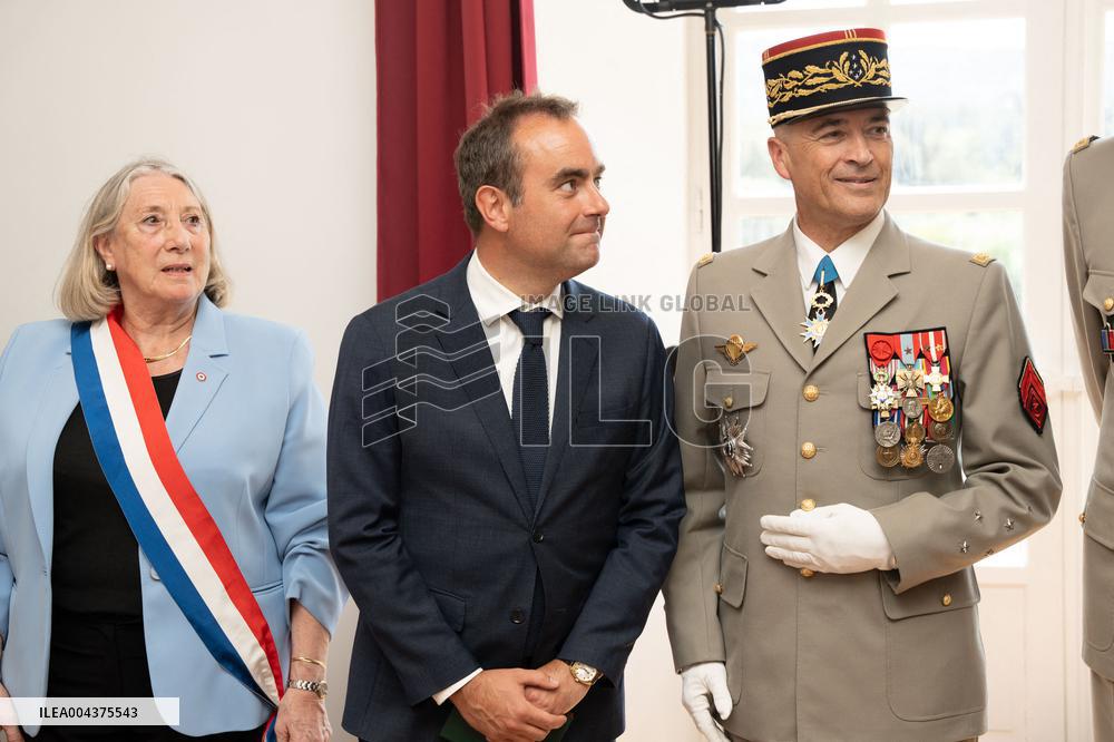 French Foreign Legion on Parade For the Cameron Day - Aubagne