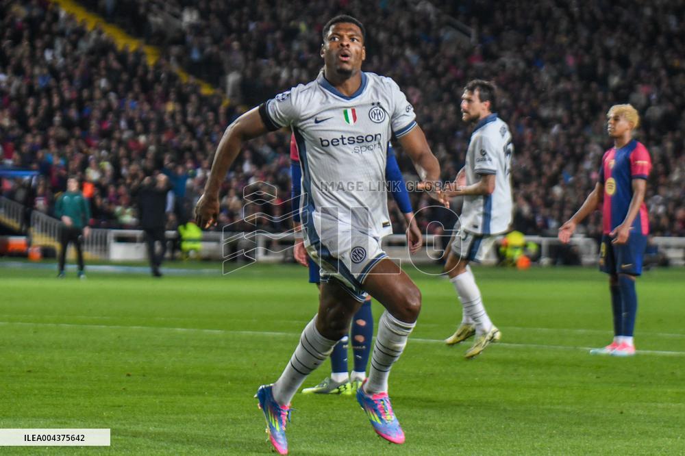 CALCIO - UEFA Champions League - FC Barcelona vs Inter - FC Internazionale