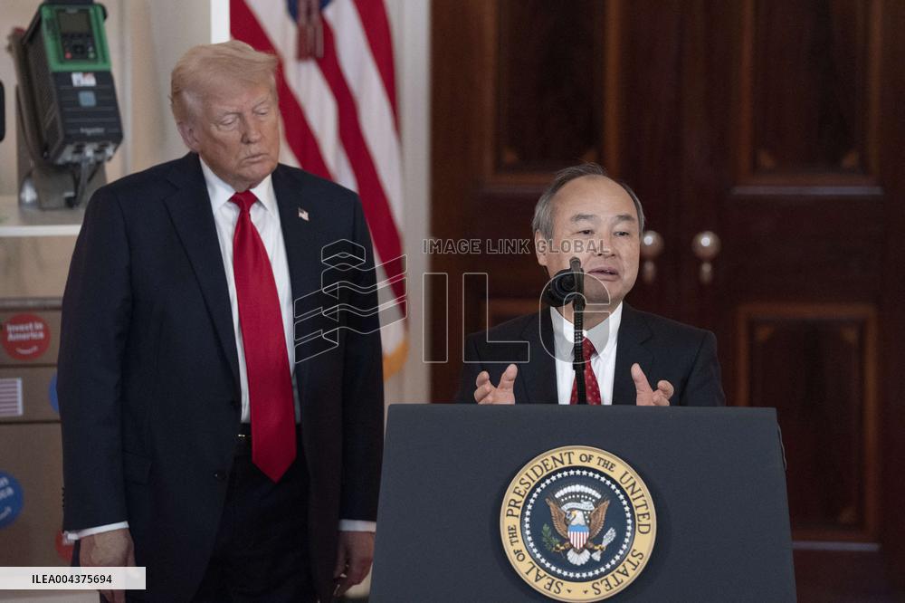 U.S. President Donald Trump Gives Remarks on Investing in America