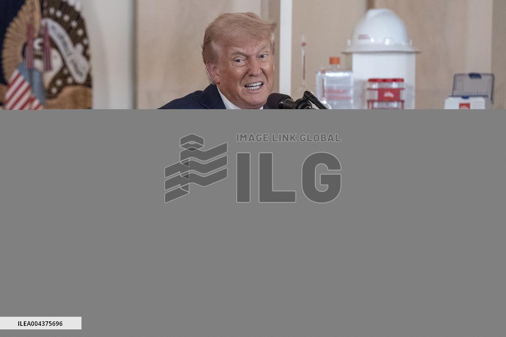 U.S. President Donald Trump Gives Remarks on Investing in America