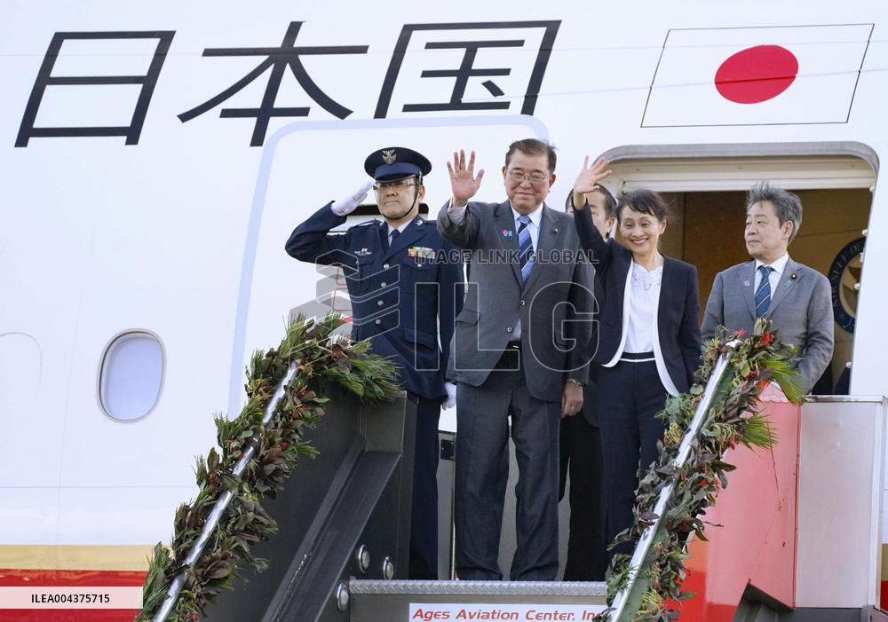 Japan PM Ishiba in Manila