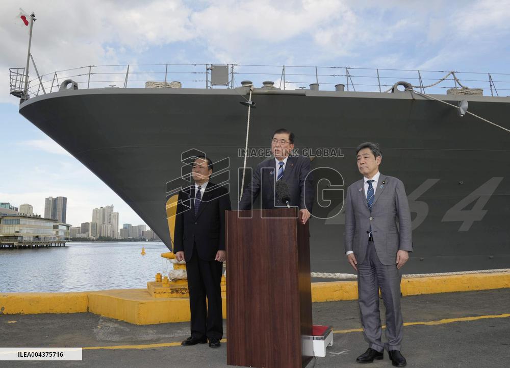 Japan PM Ishiba in Manila