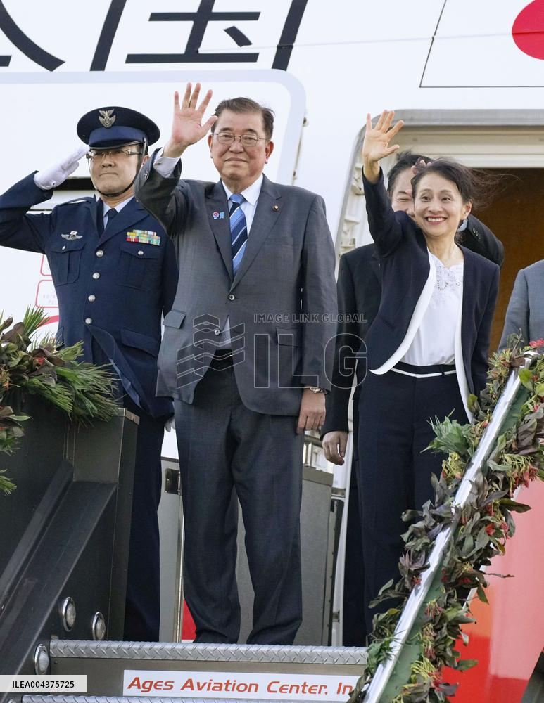 Japan PM Ishiba in Manila