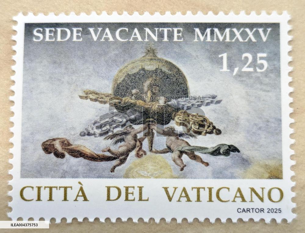 Vatican's "sede vacante" postage stamps