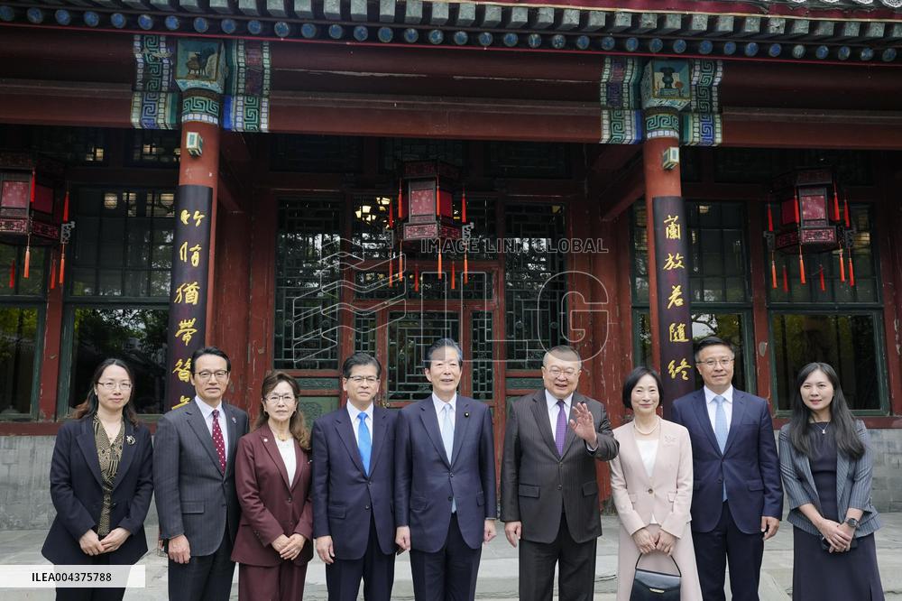 Ex-Komeito party head in Beijing