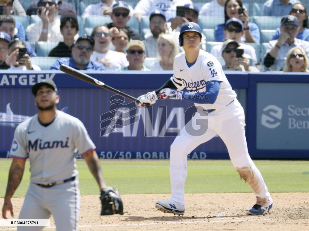 Baseball: Marlins vs. Dodgers