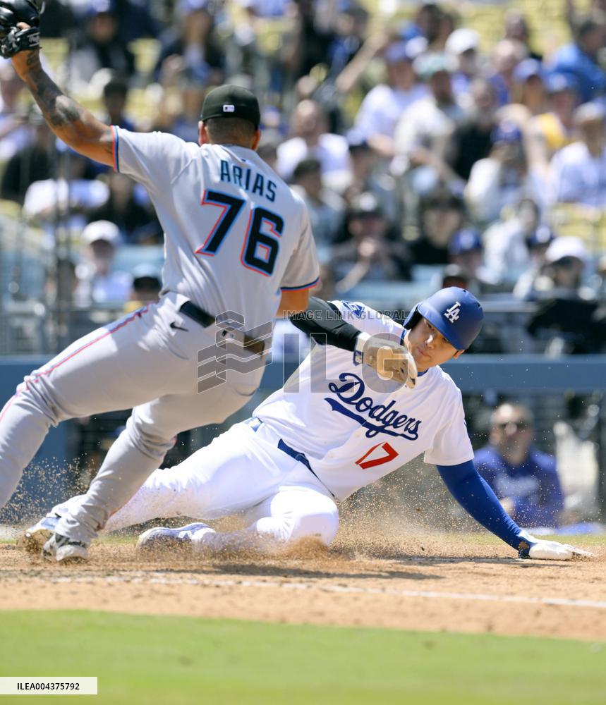 Baseball: Marlins vs. Dodgers