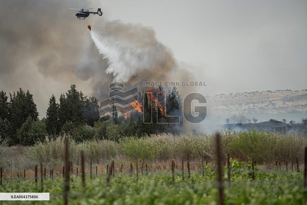 Wildfires Rage Outside Jerusalem - Israel