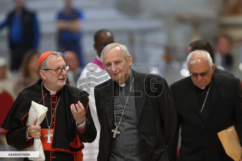 Mass On Fifth Days of Mourning for Late Pope Francis - Vatican
