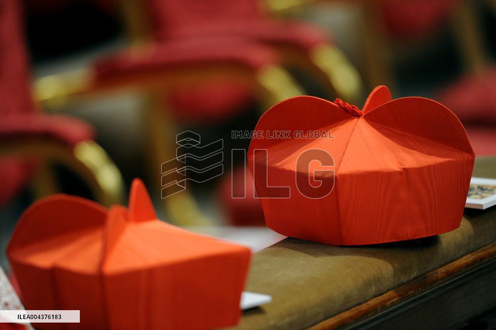 File - Conclave at the Vatican