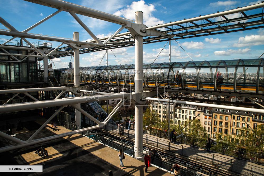 Illustration Centre Pompidou - Paris