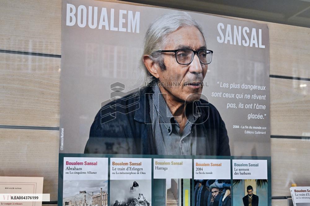 Boualem Sansal Literary Works - Strasbourg