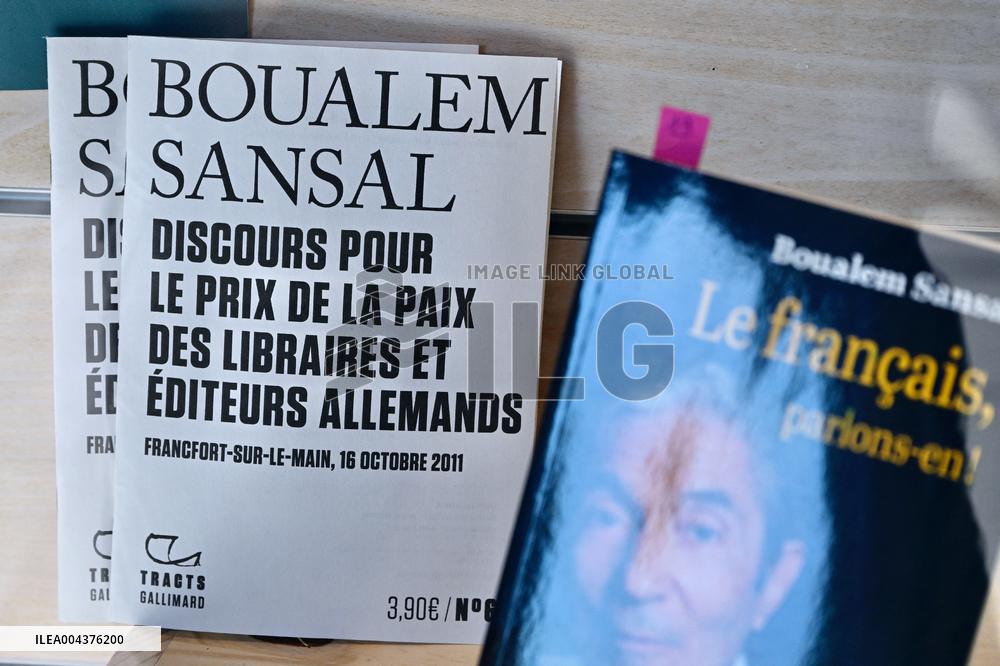Boualem Sansal Literary Works - Strasbourg
