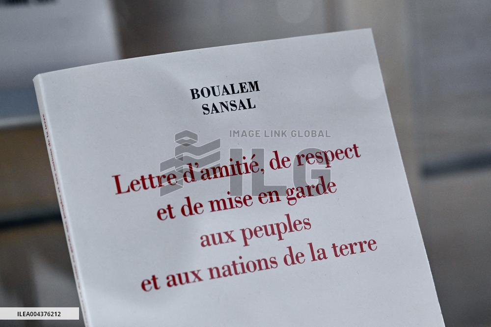 Boualem Sansal Literary Works - Strasbourg