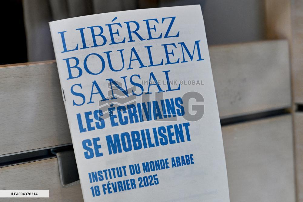Boualem Sansal Literary Works - Strasbourg