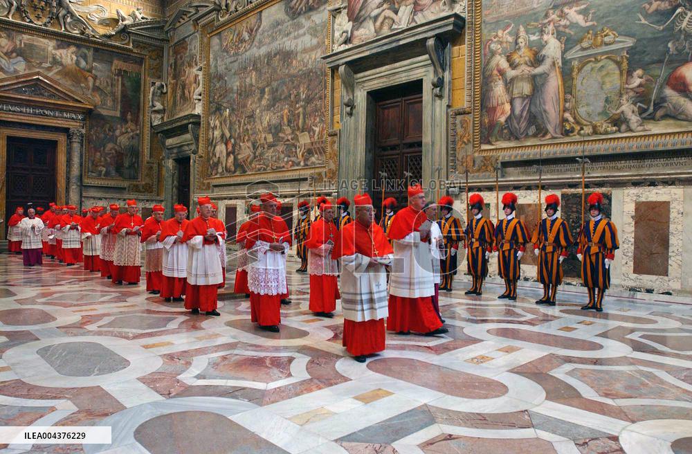 File - Conclave at the Vatican