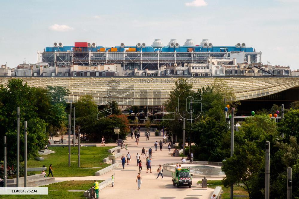 Illustration Centre Pompidou - Paris