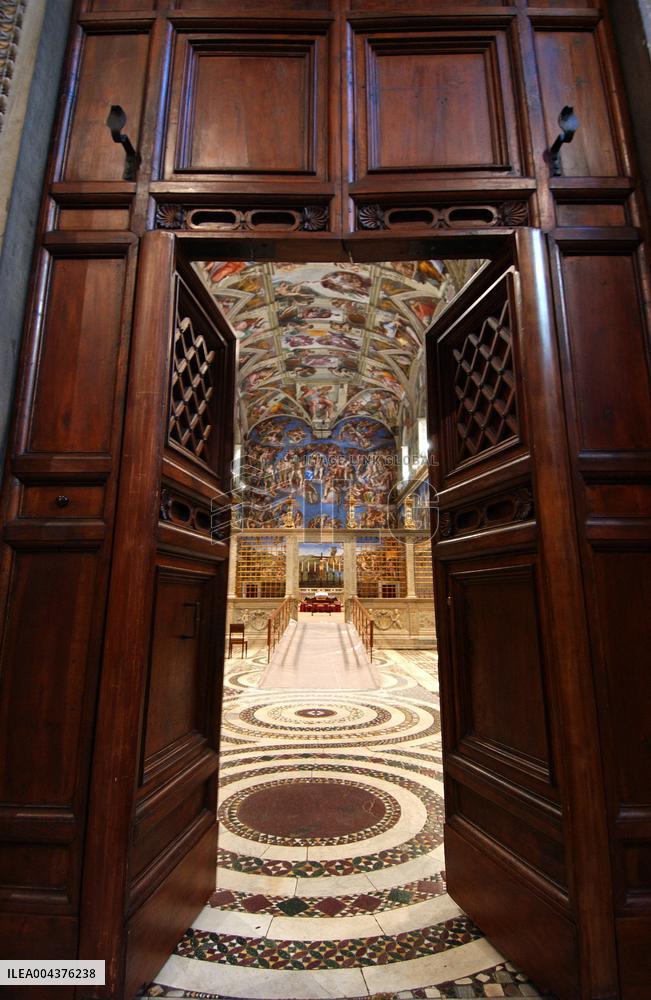 File - Conclave at the Vatican