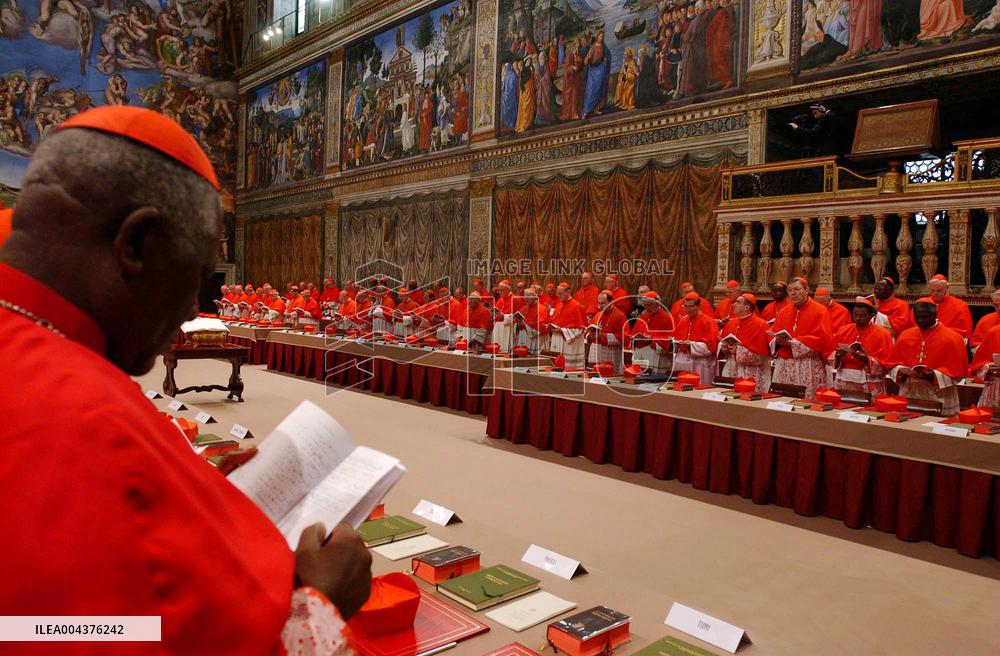 File - Conclave at the Vatican