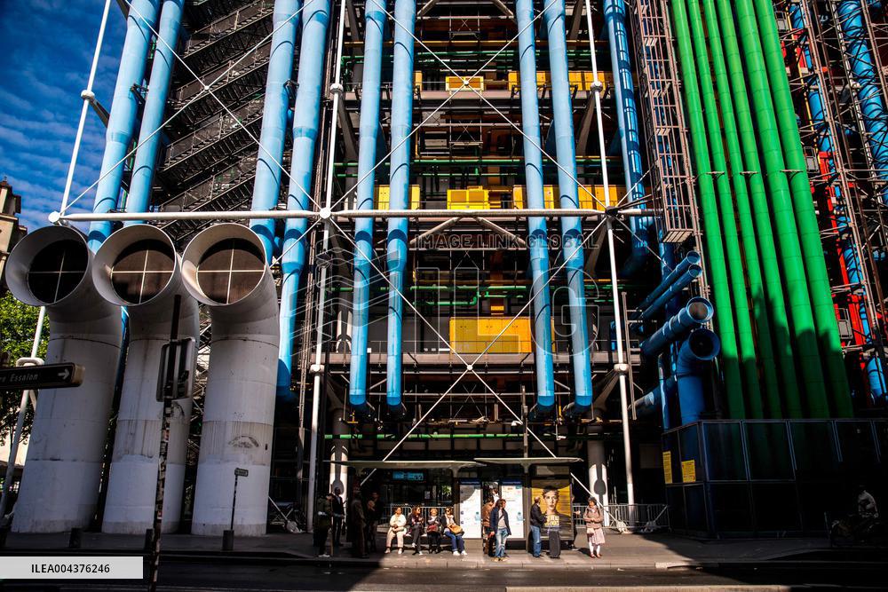 Illustration Centre Pompidou - Paris