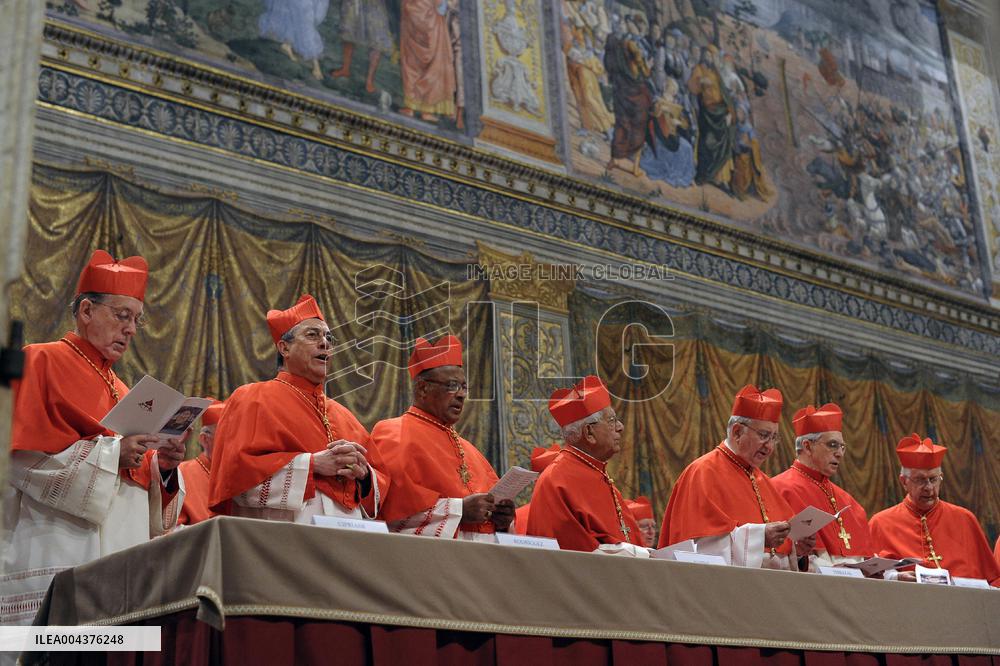 File - Conclave at the Vatican