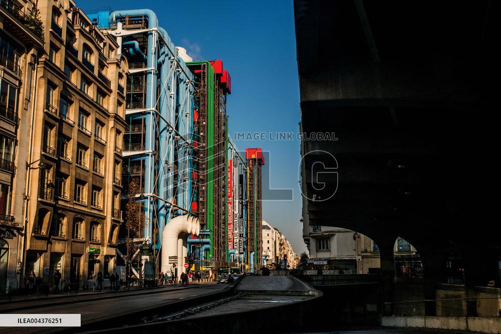 Illustration Centre Pompidou - Paris