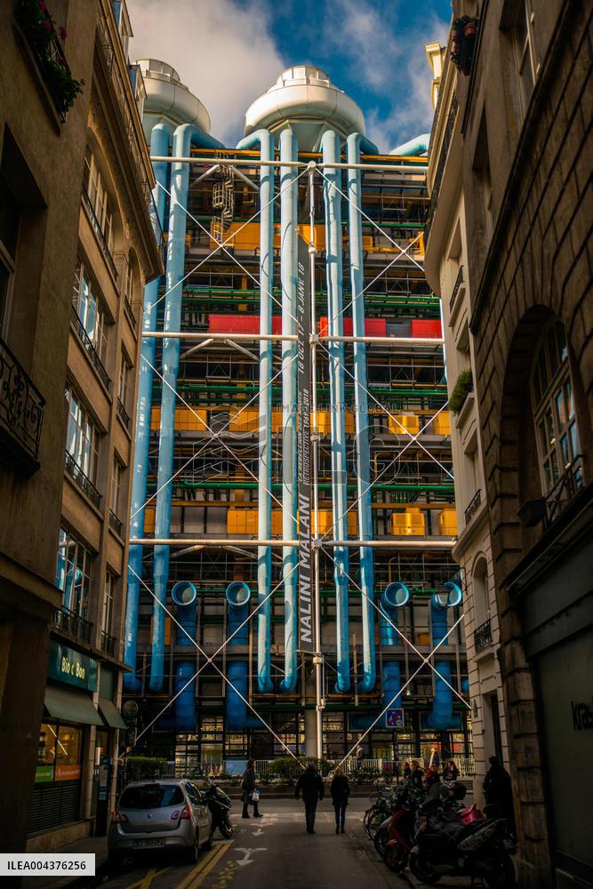 Illustration Centre Pompidou - Paris