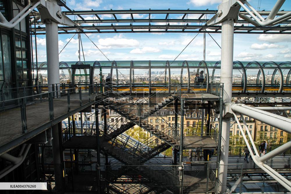 Illustration Centre Pompidou - Paris