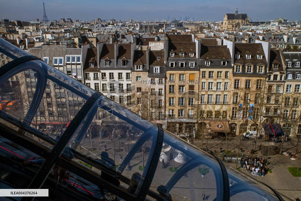 Illustration Centre Pompidou - Paris