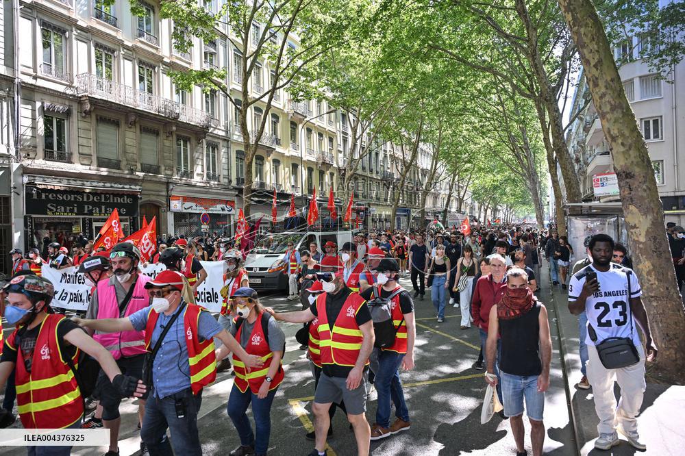Labor Day Demonstration - Lyon
