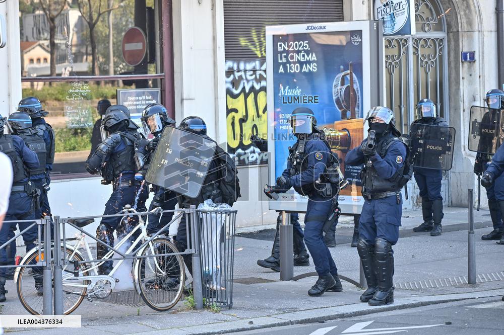 Labor Day Demonstration - Lyon
