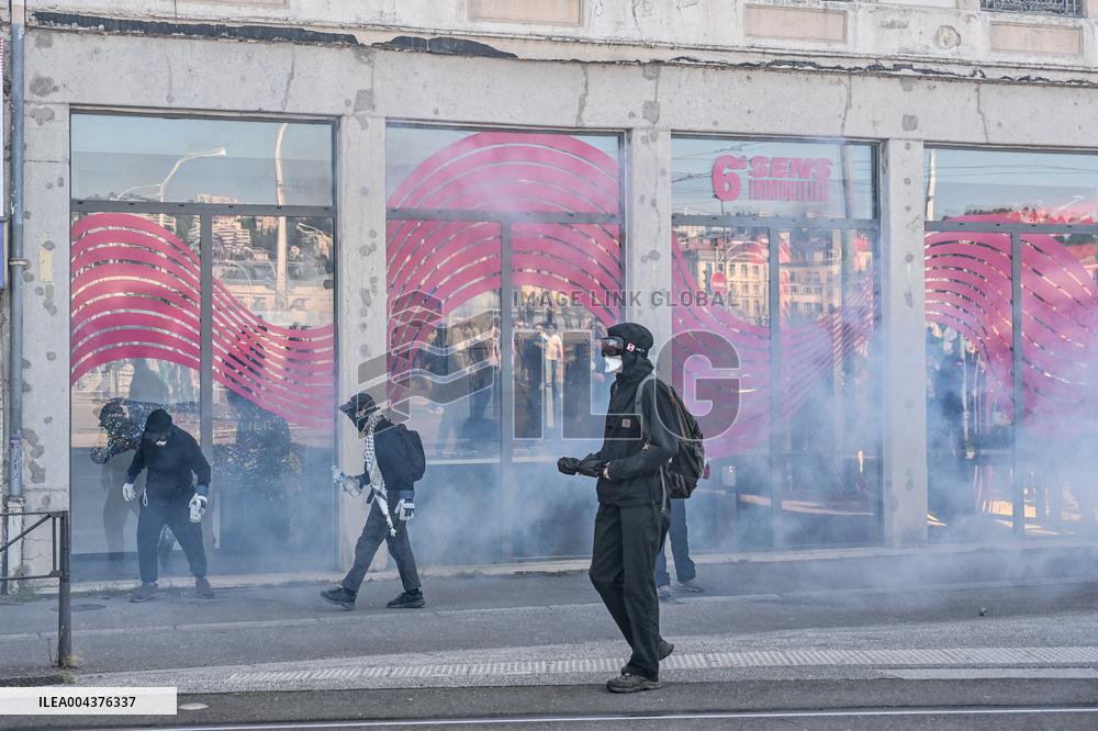 Labor Day Demonstration - Lyon