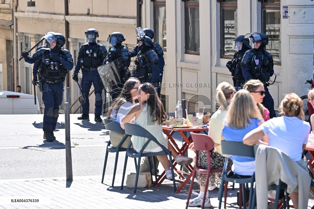 Labor Day Demonstration - Lyon