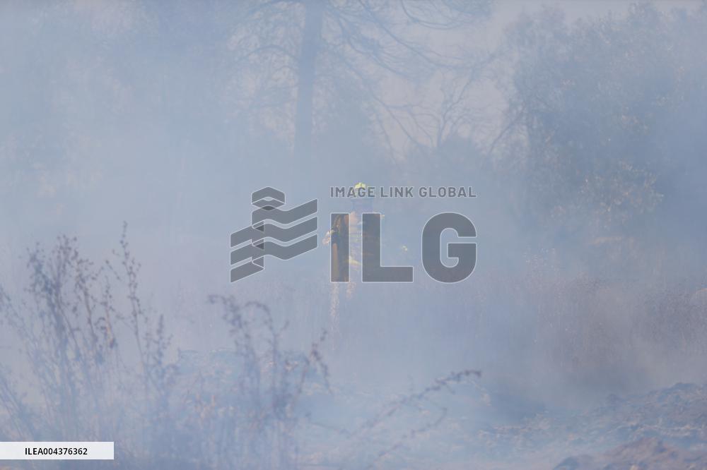 Wildfires Rage Outside Jerusalem - Israel