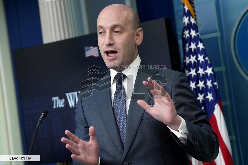 White House press briefing - Washington