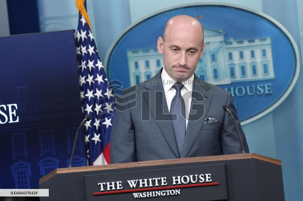 White House press briefing - Washington