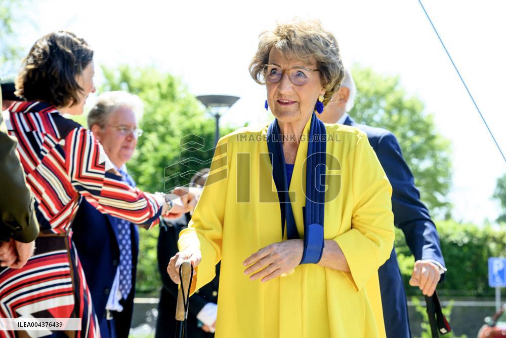 Princess Margriet Opens Exhibition Indigenous Liberators - Netherlands