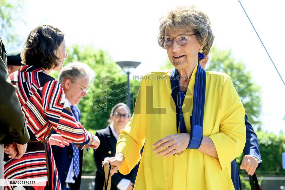 Princess Margriet Opens Exhibition Indigenous Liberators - Netherlands