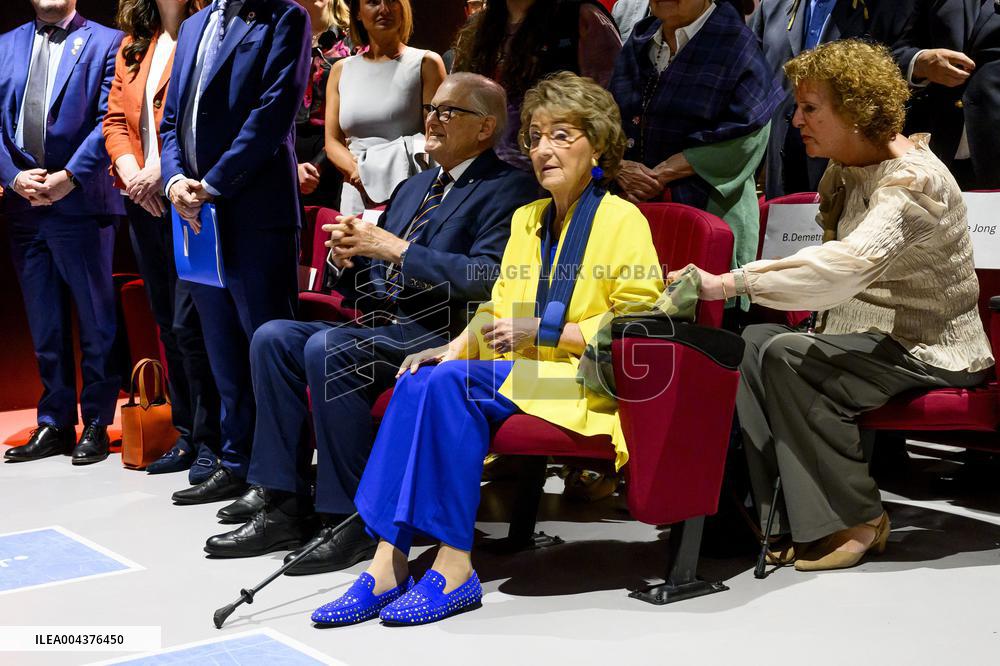 Princess Margriet Opens Exhibition Indigenous Liberators - Netherlands