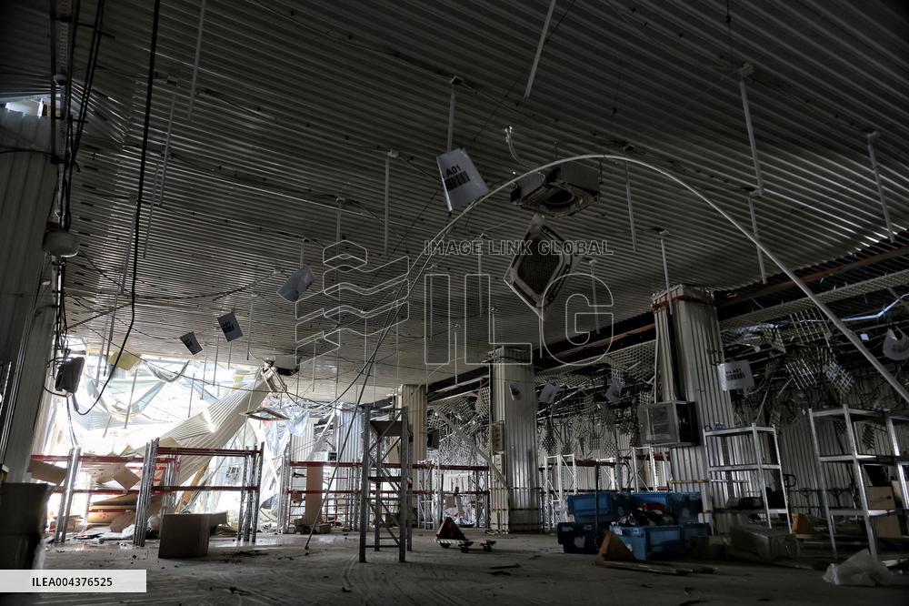 Russian drone strikes Nova Poshta department in Odesa