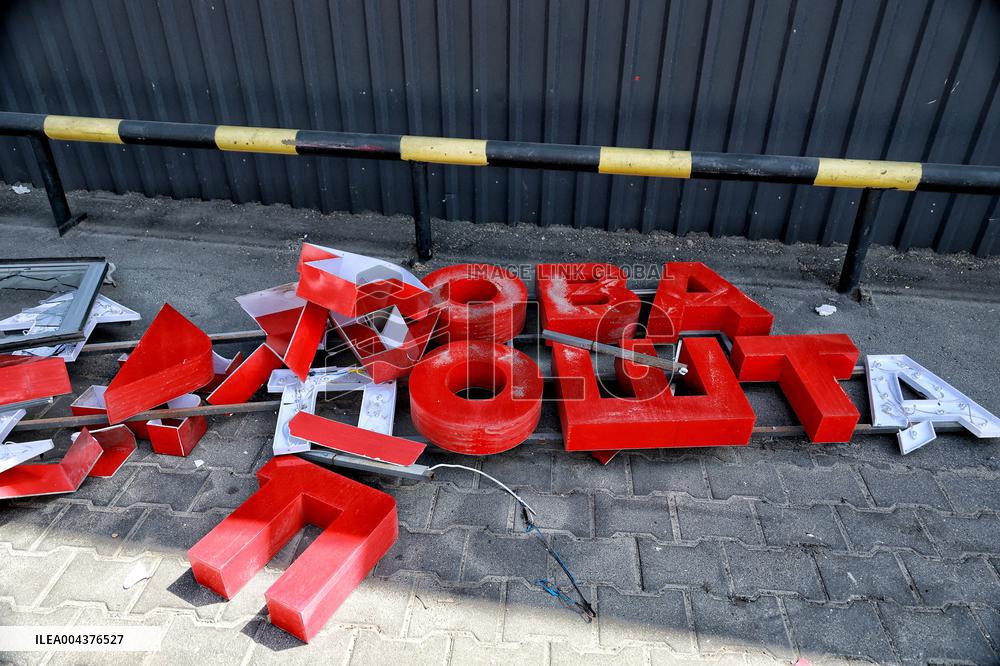 Russian drone strikes Nova Poshta department in Odesa