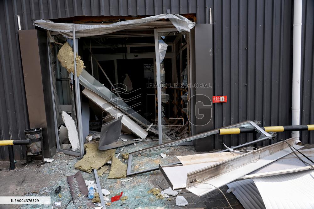 Russian drone strikes Nova Poshta department in Odesa